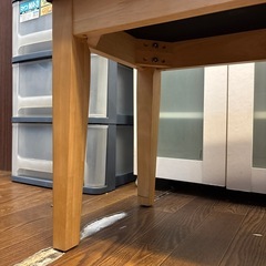 【ダイニングベンチ】※座面シミあり※クリーニング済み【管理番号12110】町の画像