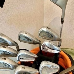 Callaway ゴルフクラブアイアンセット ミズノキャディバッグ付きの画像