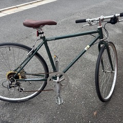 CAVITEクロスバイク 700c ブラウンサドルの画像