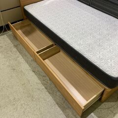フランスベッド｜床下収納付｜シングルベッドの画像