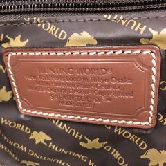 【ジャングルジャングル貝塚店】　ハンティングワールド　ボストンバッグ　美品　オシャレ　キレイ　貝塚　二色浜　クリーニング済みの画像