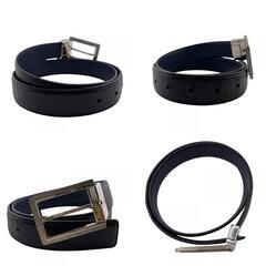 ディオールオム DIOR HOMME ベルト リバーシブル ブラックの画像