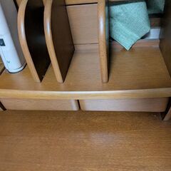 学習机　木製良品の画像