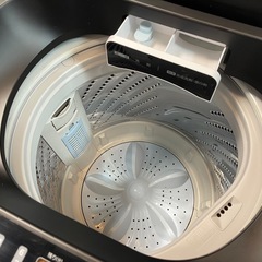 Hisense 5.5kg簡易乾燥付洗濯機 HW-G55EK 2021年製 中古の画像