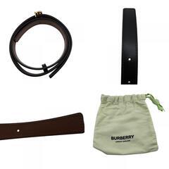 バーバリー BURBERRY ベルト TB ブラックの画像