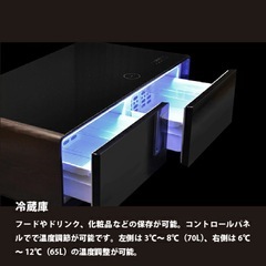 ⭐️破格⭐️ スマートテーブル　STB135 冷蔵庫❗️スピーカー❗️充電❗️定価　176,000円❗️の画像