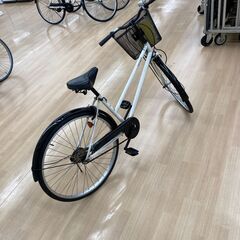 A-383★ジモティ割引あり★【リユースのサカイ野々市店】自転車　ホワイト　26インチの画像