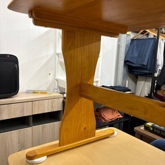 配達可【ダイニングテーブル】クリーニング済み【管理番号12110】町の画像