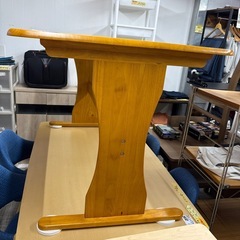 配達可【ダイニングテーブル】クリーニング済み【管理番号12110】町の画像