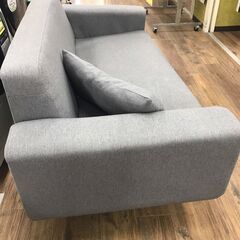【ジャングルジャングル広陵店】家具　ソファー　2人用　グレー　【ジモティー特別価格！！】の画像