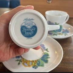 ノリタケ カップ＆ソーサー 5客の画像