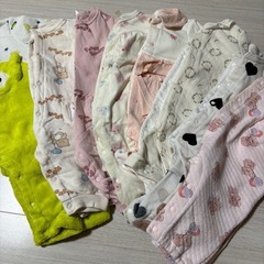 女の子 ロンパース 60~70サイズ 8の画像