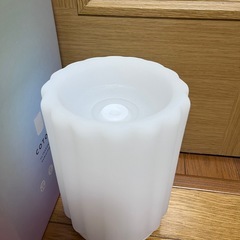 Francfranc 超音波式加湿器 コトン ホワイトの画像