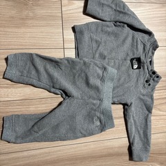 【取引中】子供服　ノースフェイス　セットアップ　80センチの画像