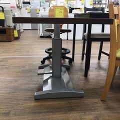 【ジャングルジャングル広陵店】家具　昇降テーブル　ブラウン　テーブル　【ジモティー特別価格！！】の画像