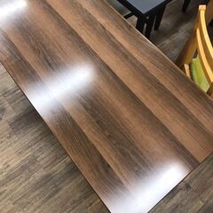 【ジャングルジャングル広陵店】家具　昇降テーブル　ブラウン　テーブル　【ジモティー特別価格！！】の画像