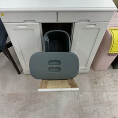◇ドリーム尼崎1号館◇【ジモティー割引対象商品】ファミリーライフ 3分別ダストボックス カントリー調の画像