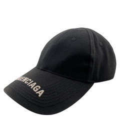 バレンシアガ BALENCIAGA キャップ ブラックの画像
