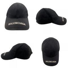 バレンシアガ BALENCIAGA キャップ ブラックの画像