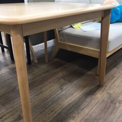 【ジャングルジャングル広陵店】家具　ニトリ　ダイニングテーブル　ナチュラル　人気商品　【ジモティー特別価格！！】の画像