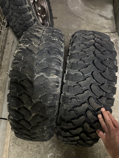 ジムニー　JA11 COMFORSER MTタイヤ　245/75R16LT