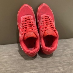 『 AIR MAX 90 👟 赤‼️ 』ナイキ・NIKE  スニーカー ，RED  ヽ( ^o^ )の画像