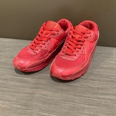 『 AIR MAX 90 👟 赤‼️ 』ナイキ・NIKE  スニーカー ，RED  ヽ( ^o^ )の画像