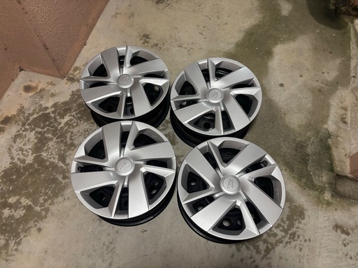 16インチ6j鉄チンホイール