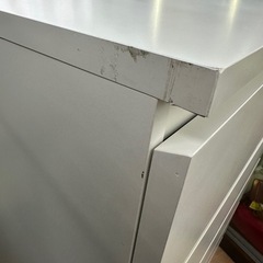 ⭐︎ドリーム荒牧店⭐︎ジモティー割引有⭐︎【クリーニング済み】5段チェスト　ホワイト　キズ有　IKEA製の画像