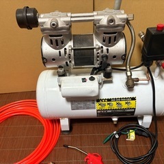 訳あり　100V  エアーコンプレッサー　の画像