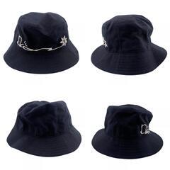 ディオール Dior ハット ディオール × トラヴィススコット カクタスジャック バケットハット 033C906U4511 ブラックの画像
