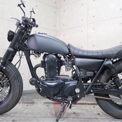 Kawasaki 250TR マッドブラックカスタム 美車 セル一発の画像