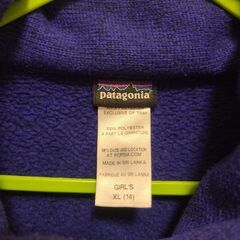 patagonia フリースコート　ガールズXL(14)の画像