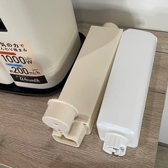 QUADS スチーム加湿機能付電気ストーブ  QD213 2022年製 小型 中古の画像