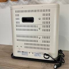 QUADS スチーム加湿機能付電気ストーブ  QD213 2022年製 小型 中古の画像