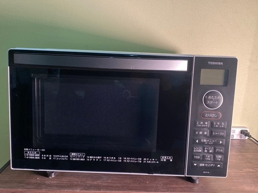 商談中　※ 電子レンジ　TOSHIBA 東芝　ER-X18 50/60Hz 2023年製　動作確認済み