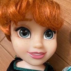 アナ雪　アナ　エルサ　人形の画像