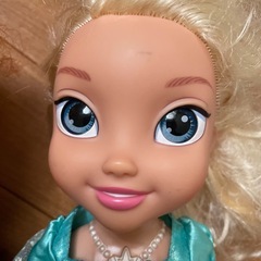 アナ雪　アナ　エルサ　人形の画像