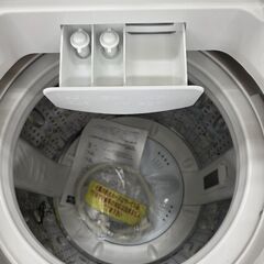 J2135　【リユースのサカイ柏店】　洗濯機　ヤマダ　YAMADA　YMW-TV80G1　8.0kg　2022年製 動作確認　クリーニング済み の画像