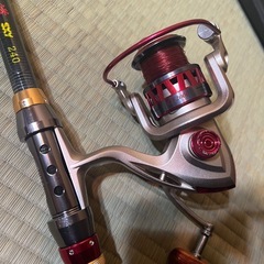 コンパクト釣具セットの画像