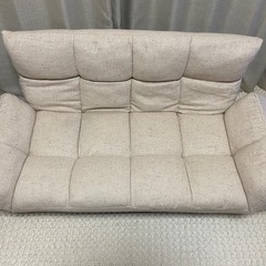 【ソファー】【2人掛け】【ローソファ】【座椅子】【北欧風】【折りたたみ】の画像