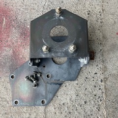 ジムニー　JB23 スペアタイヤ移動ブラケットの画像