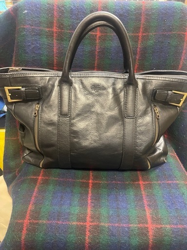 Raffaello レザーバッグ 黒 トートバッグ ブラック 黒 ショルダーバッグ