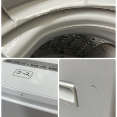 R073 ☀️ TOSHIBA 洗濯機 （洗濯4.5㎏) 19年製 AW-45M7 ⭐ 動作確認済 ⭐ クリーニング済の画像