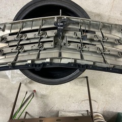最終価格！！10アルファード後期 v パールホワイトグリル　カメラ付きの画像