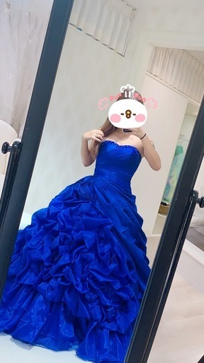 結婚式用 カラードレス