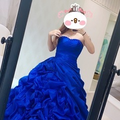 結婚式用 カラードレスの画像