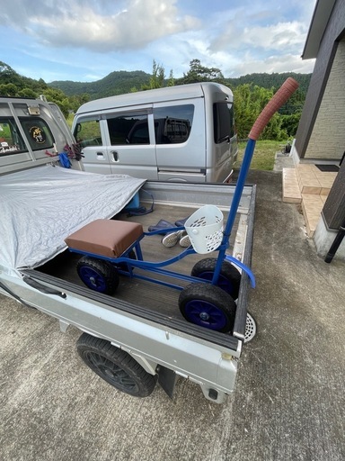 収穫用台車ハウス用(バケツ用)