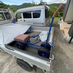 収穫用台車ハウス用(バケツ用)の画像