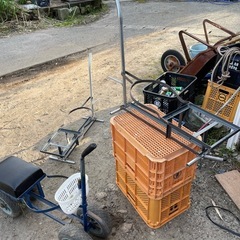 収穫用台車ハウス用(バケツ用)の画像